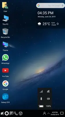 Win X Computer Launcher android App screenshot 4